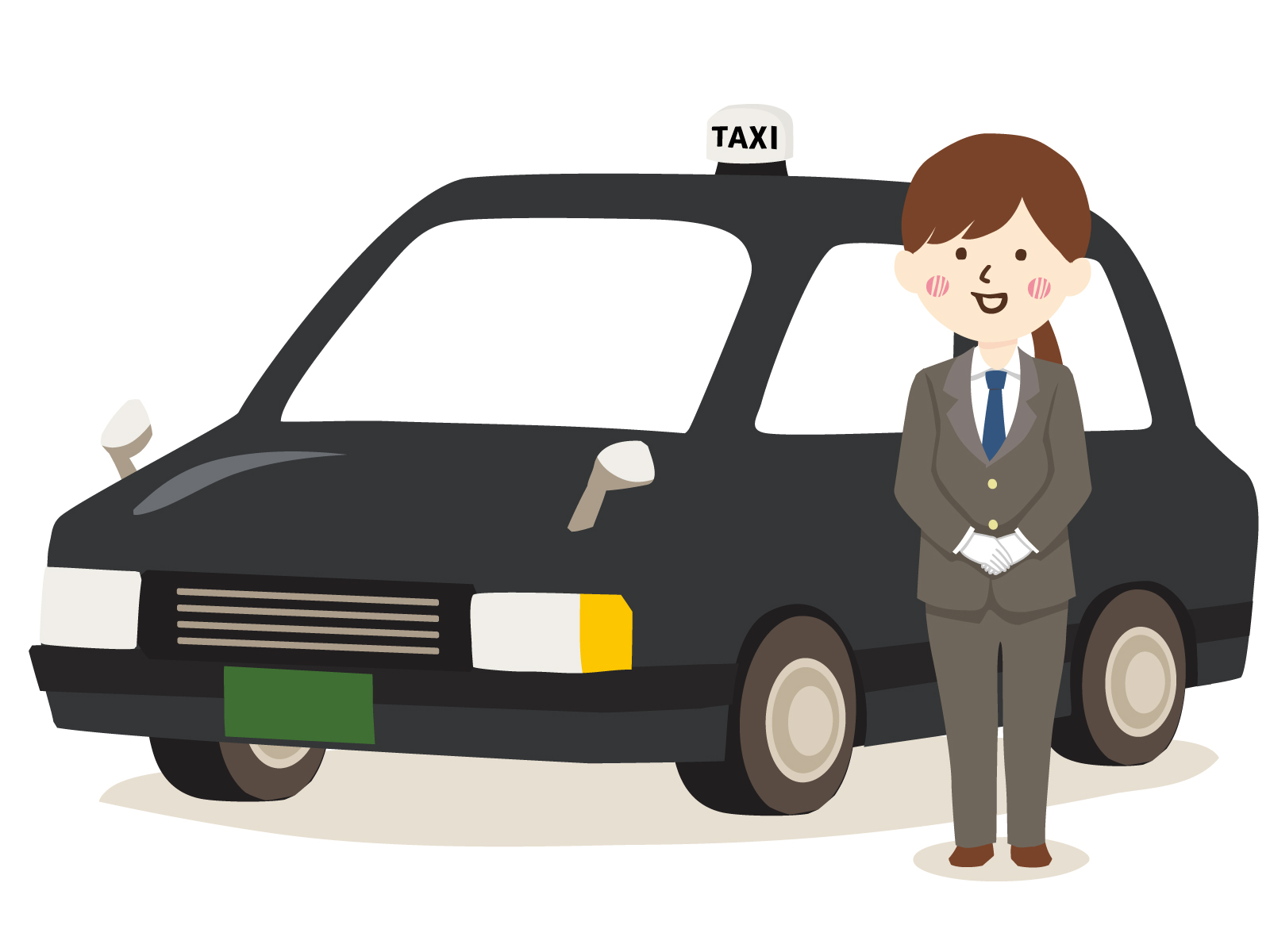 女性タクシードライバーを募集中です