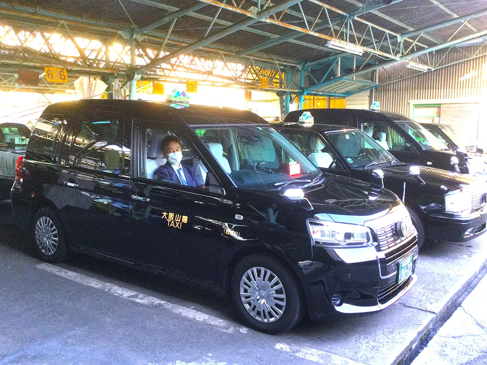 大阪山陽タクシーのドライバー